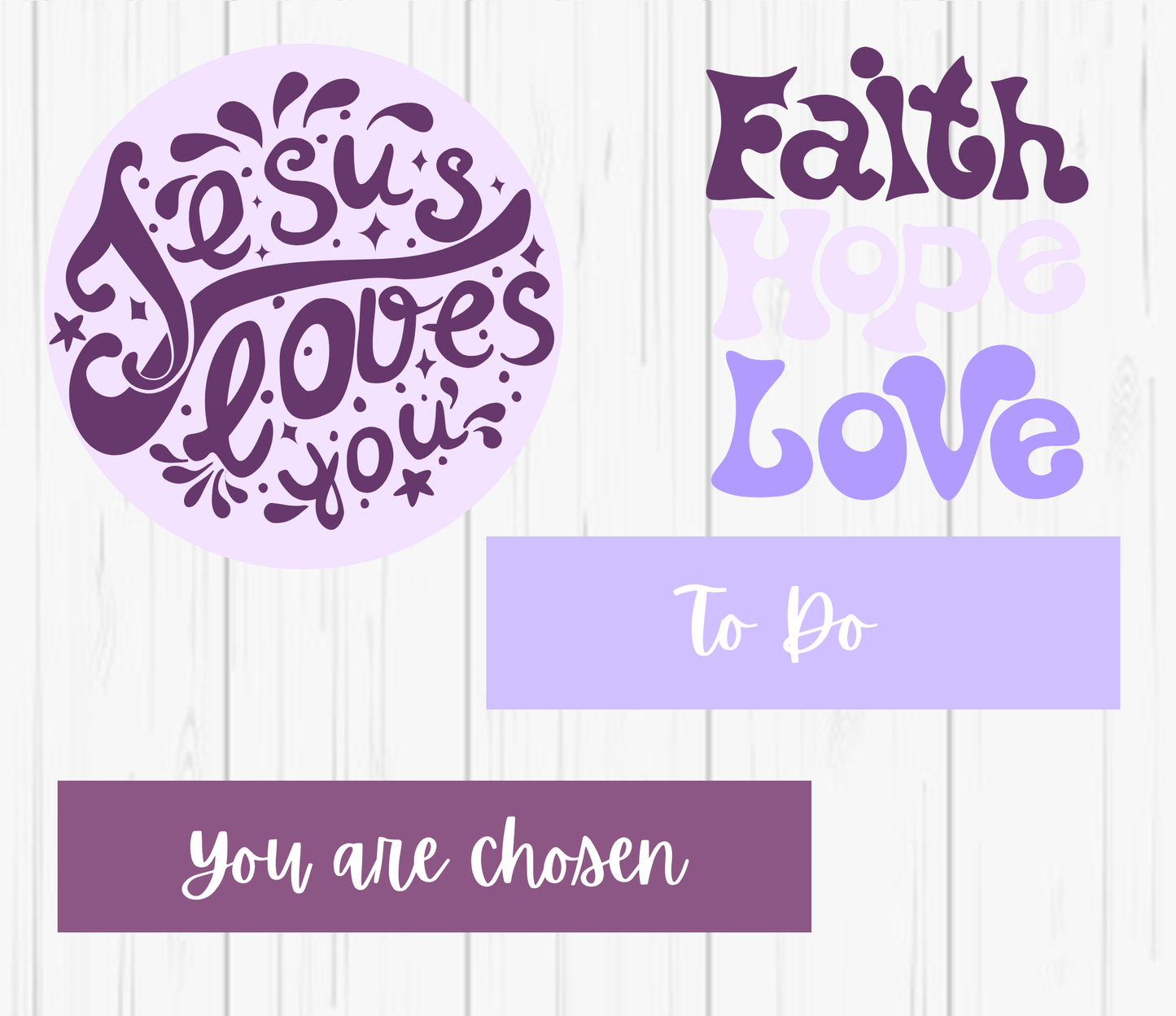 Purple Prayer Board Kit (Digital Download)