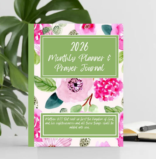2026 Planner & Prayer Journal