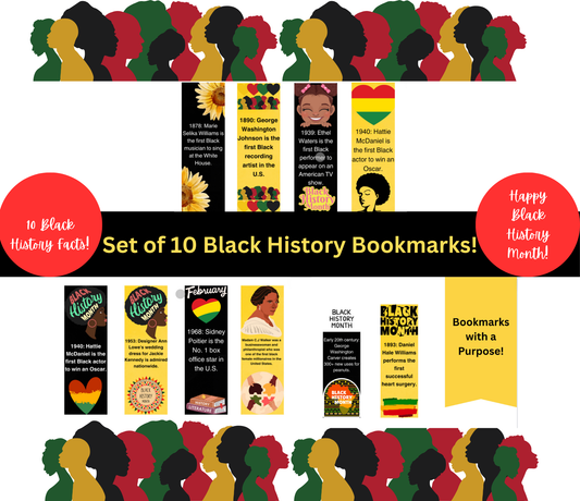 Black History bookmarks