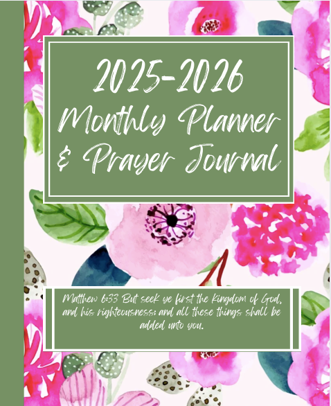 Bible Verse Planner Prayer Journal