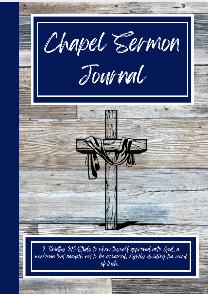 Chapel Sermon Journal (Schools)