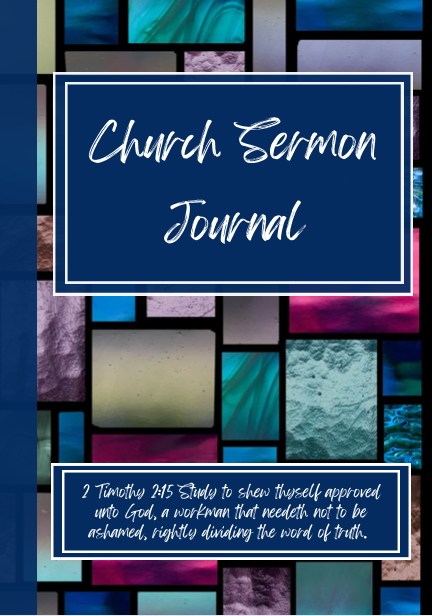 Church Sermon Journal (Mosaic)